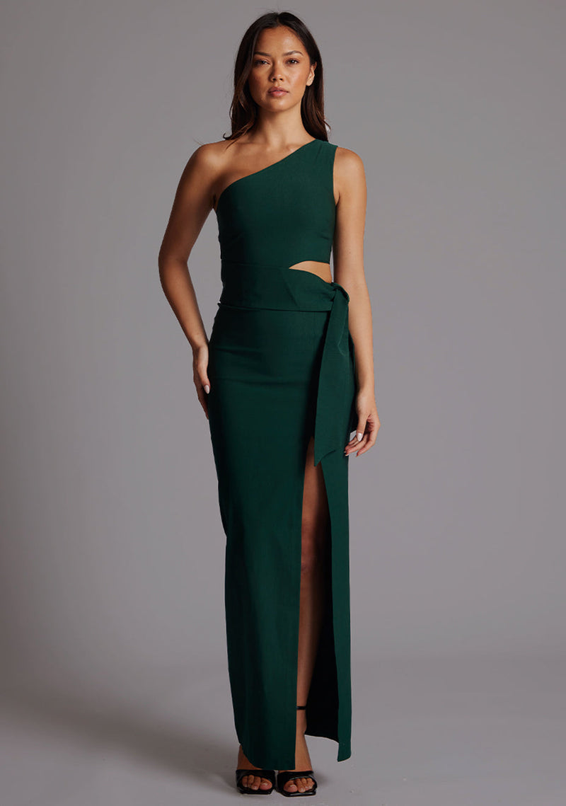 lisbeth midi dress | One Shoulder Forest Green Maxi With Thigh Split A-line Spaghetti Straps Red the Lisbeth dress is 1950s nurse uniform Color:Estate Blue (Navy)